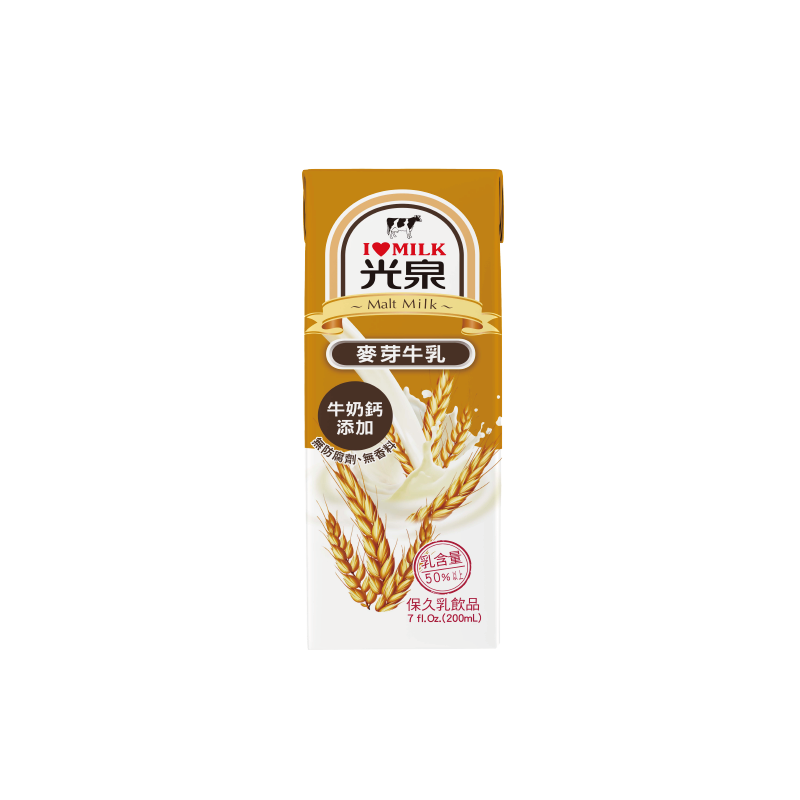 光泉麥芽牛乳200ml, , large