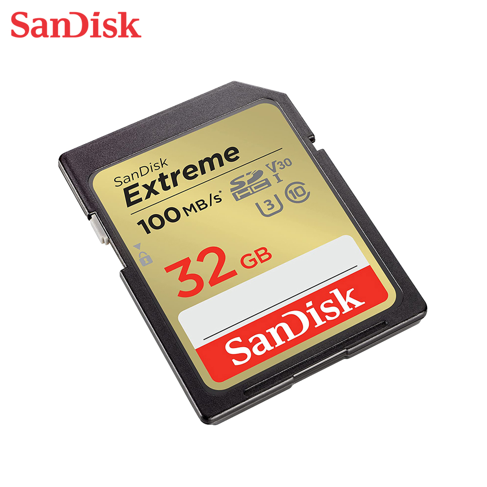 【SanDisk】Extreme 32G SDHC V30 C10 UHS-I U3 記憶卡, , large
