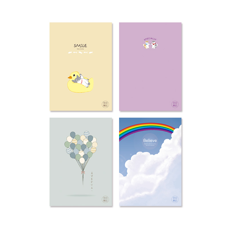 A4定頁筆記, , large