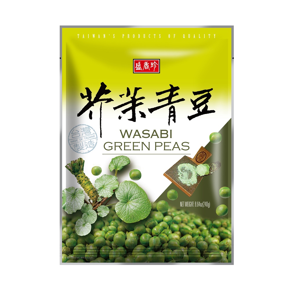 盛香珍芥末青豆240g
