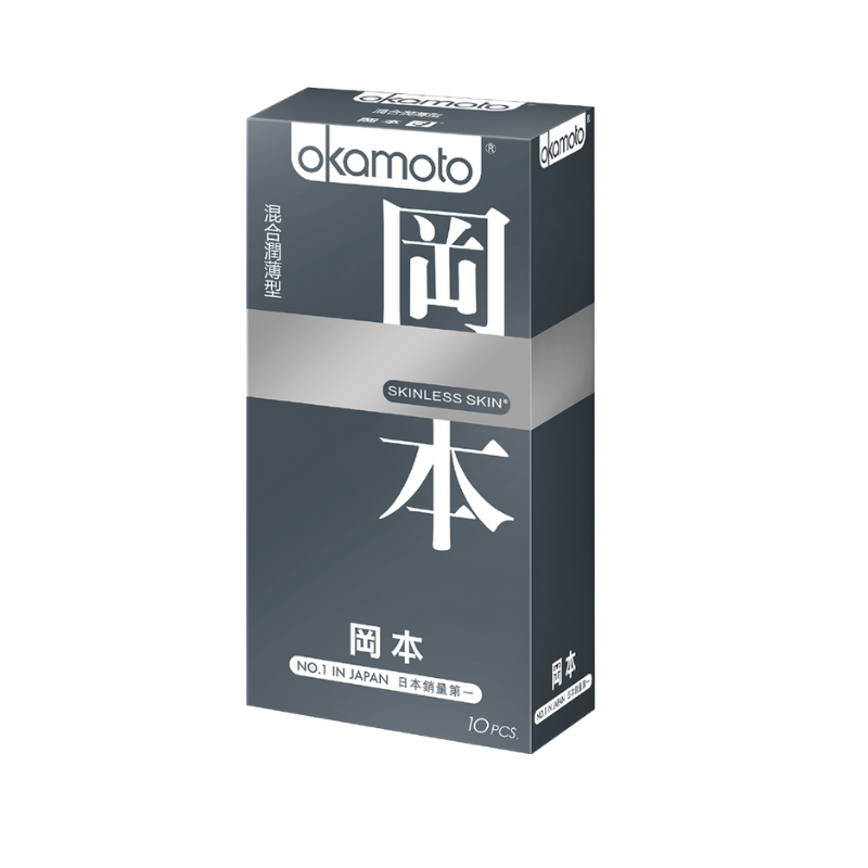 【岡本okamoto】skinless 混合潤薄 10片/盒 保險套