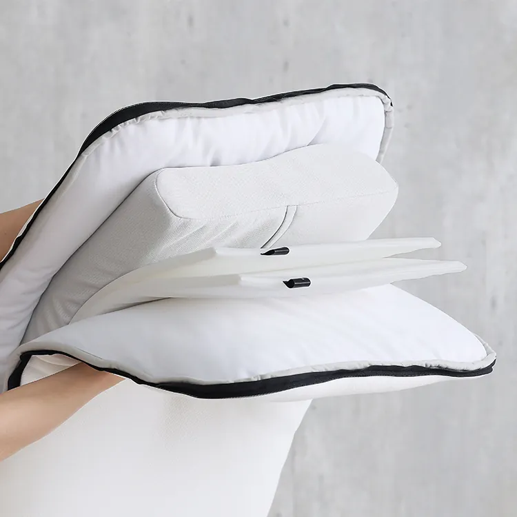 Adjustable Layered Memory Foam Pillow, , large