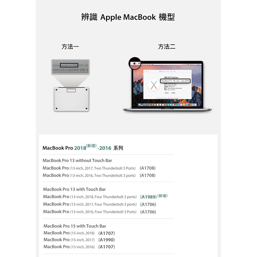 Moshi iGlaze Pro 15 (2016-2019) 輕薄防刮保護殼 with touch bar, , large