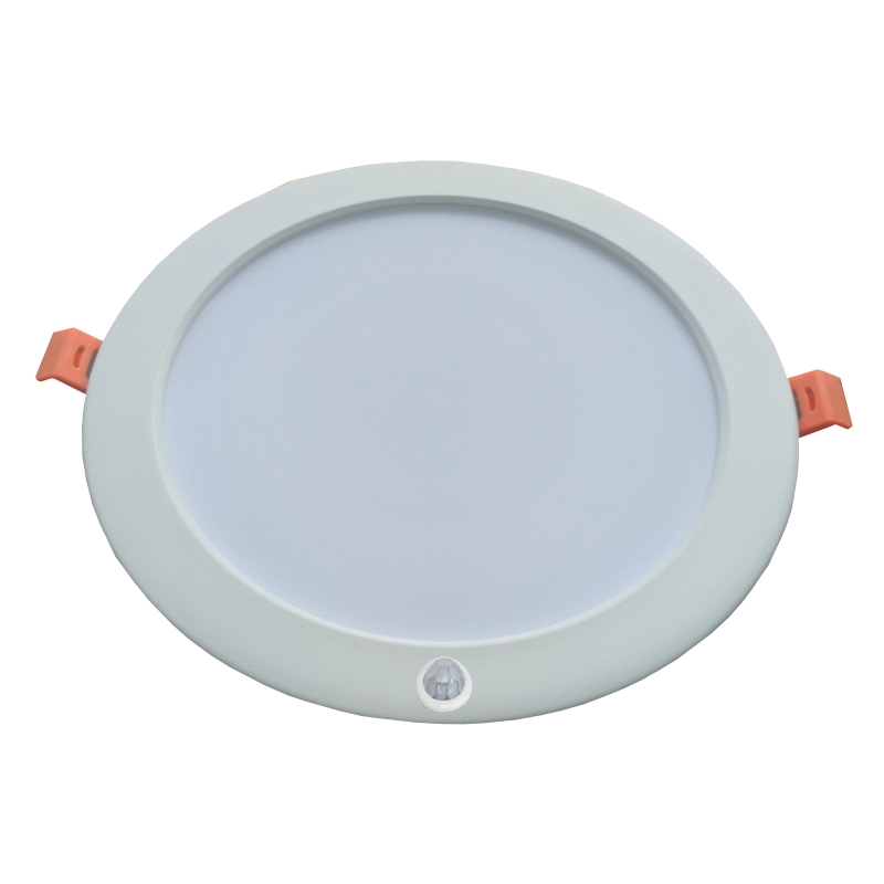 【感應王】CY-607C 20W紅外線感應嵌燈(白光-全電壓) 可調距離,日夜及時間功能