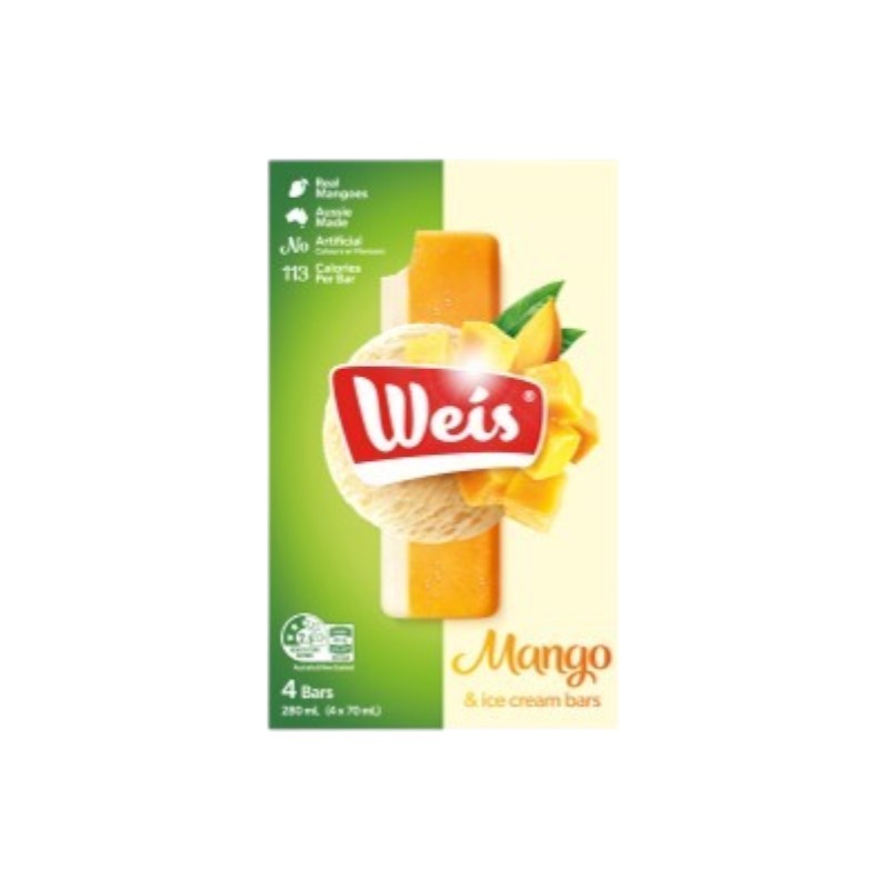Weis Mango Ice Cream Bar, , large