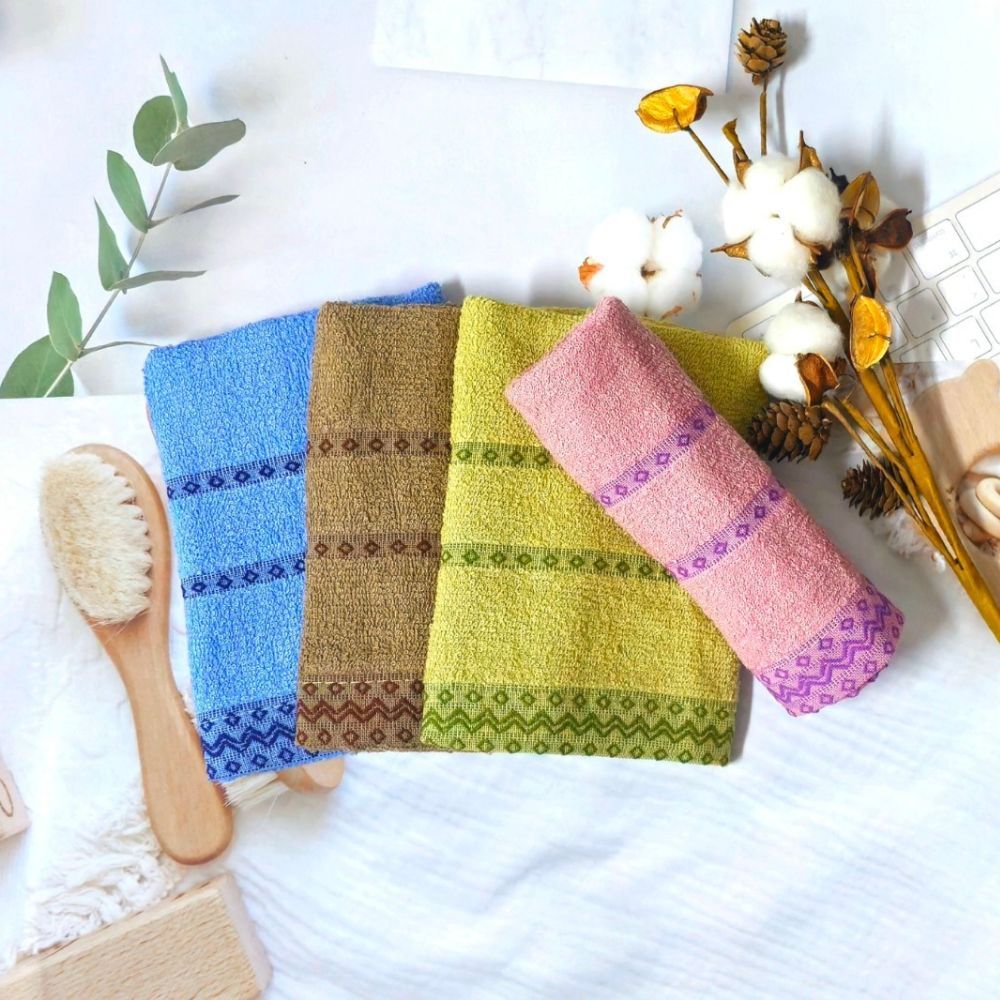 [Kaimei Cotton Industry] Great value for a dozen ❗MIT Made in Taiwan 18 taels of pure cotton adult towel/towel/bath towel-diamond style, random and excellent, , large