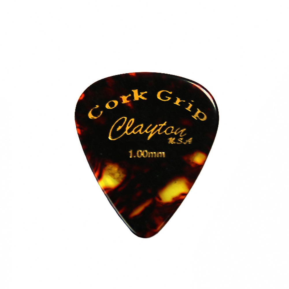 Clayton Cork Grip Picks 吉他彈片 0.80mm 1.00mm (三片、十片組)【敦煌樂器】, , large