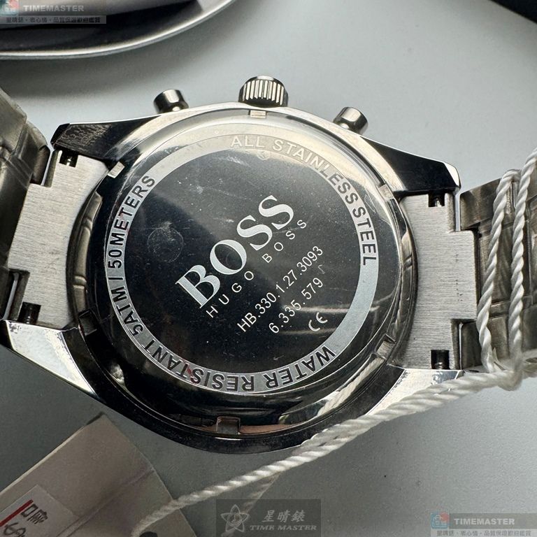 [TIMEMASTER] BOSS watch, 44mm, HB1513630, , large