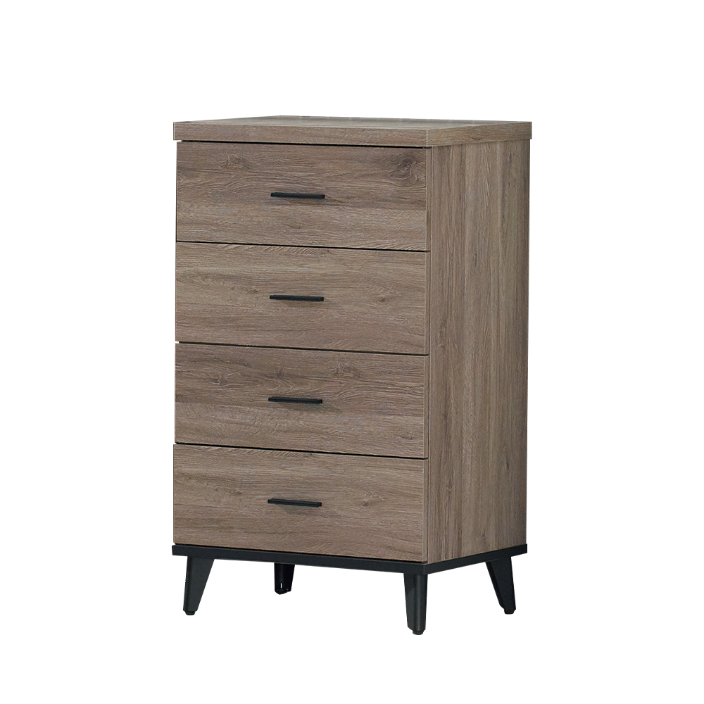 【唯熙傢俱】凱熙灰橡色四斗櫃 抽屜櫃