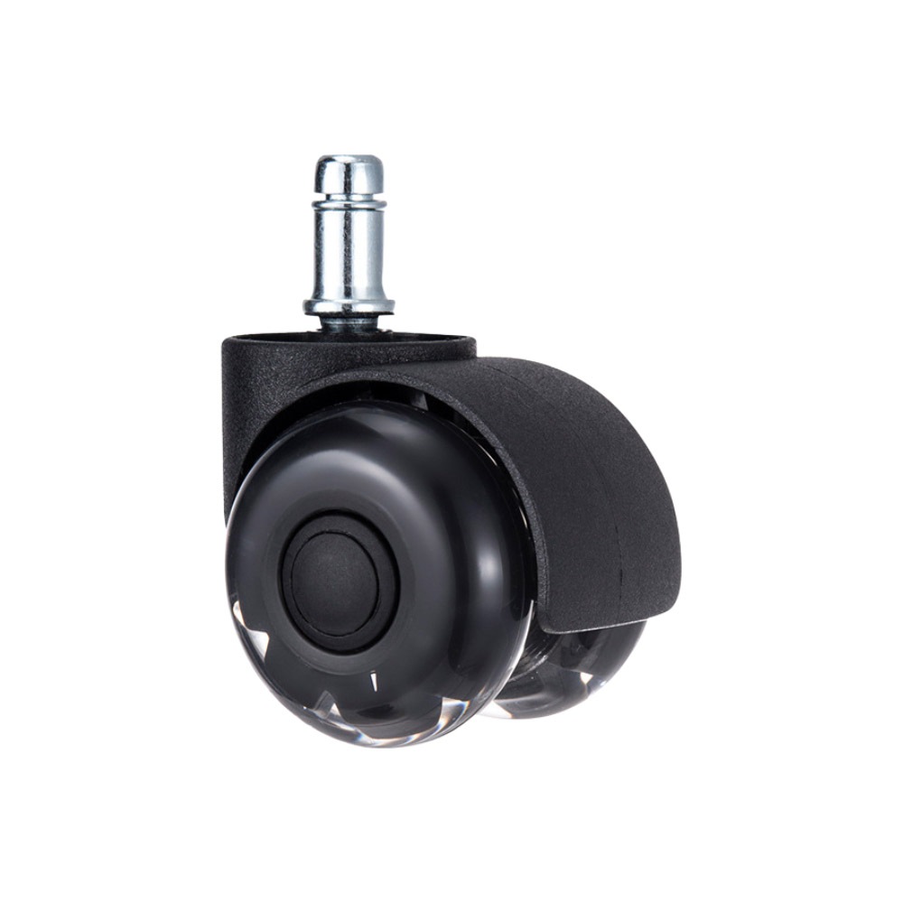 2-inch plug-in silent swivel wheels (1 piece), , large