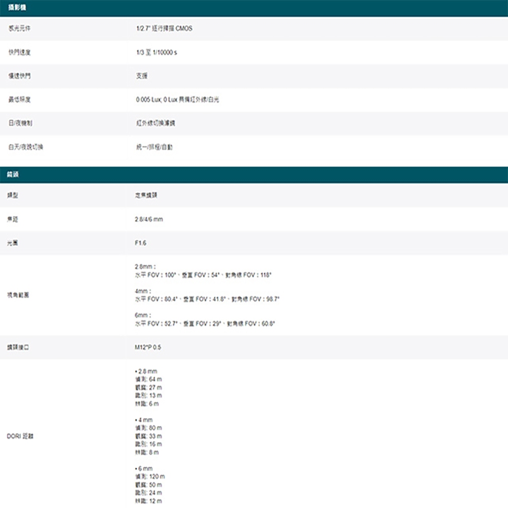 TP-LINK 2入組合 昌運監視器 VIGI C345 400萬 全彩紅外線槍型網路攝影機 PoE網路監控攝影機, , large