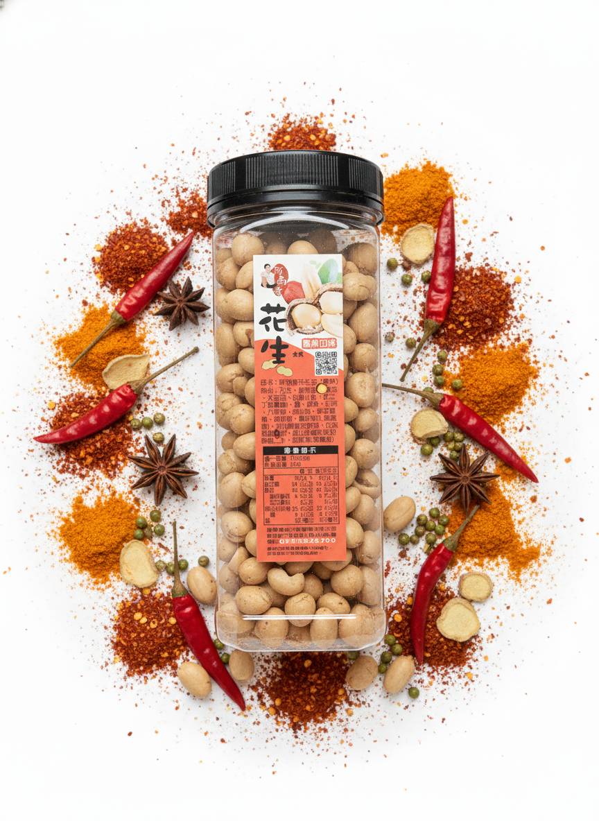Anan Brother Peanuts (Spicy) , , large