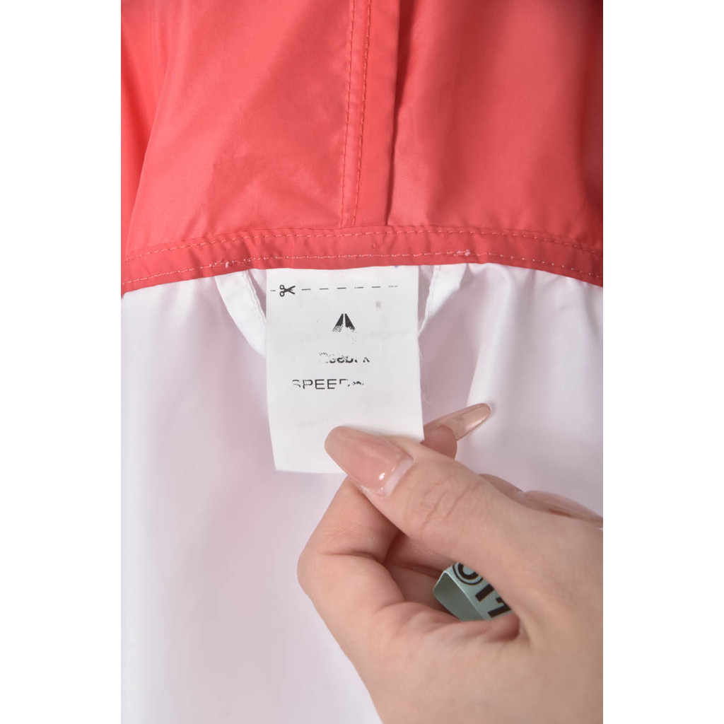 (XL) reebok運動連帽白色外套二手衣, , large