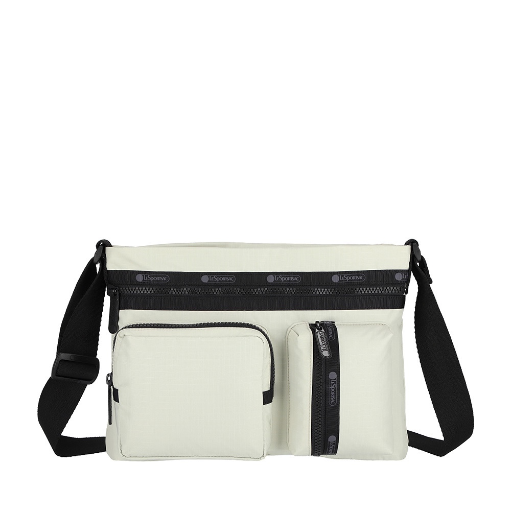 LeSportsac CARGO SMALL MESSENGER 小型多口袋信差包 - 砂色工裝風, , large