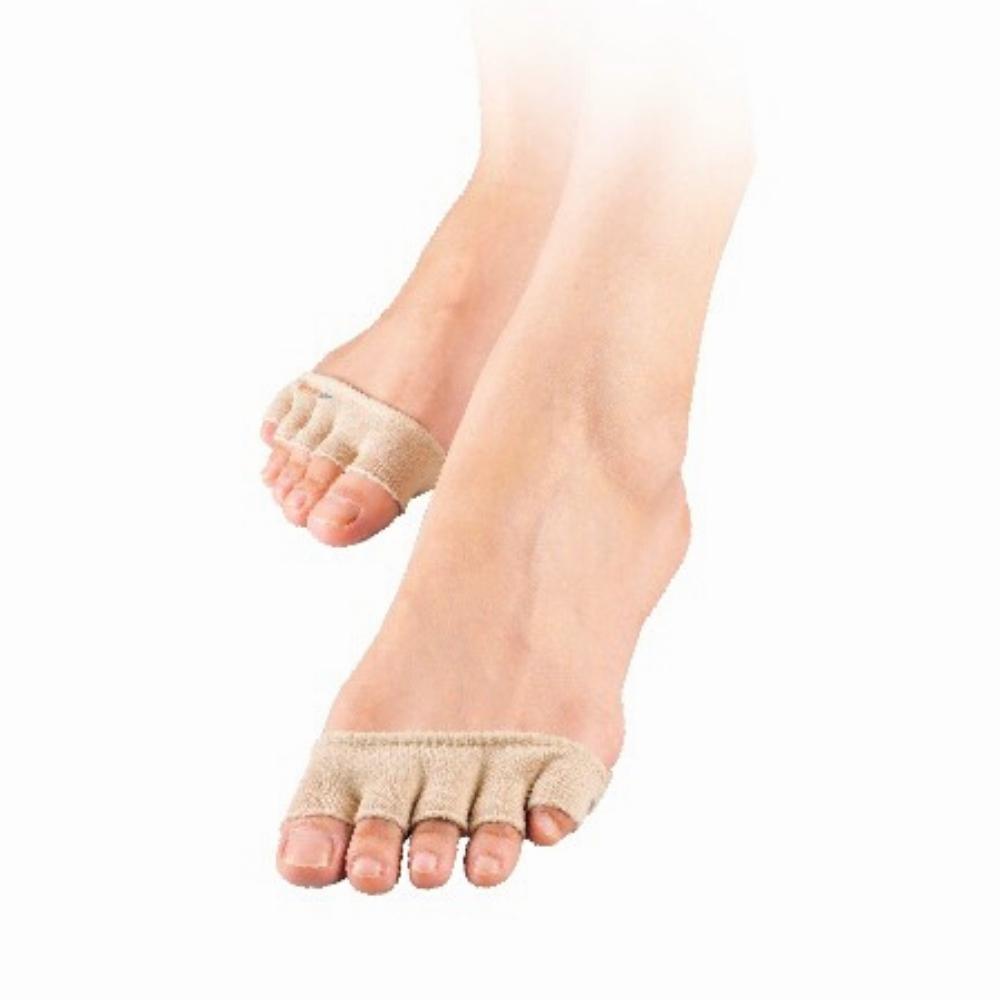 【GelSmart吉斯邁】五趾舒壓前掌墊-1雙(女款23-25cm、前腳掌減壓、凝膠墊片、MG-GBC151F), , large
