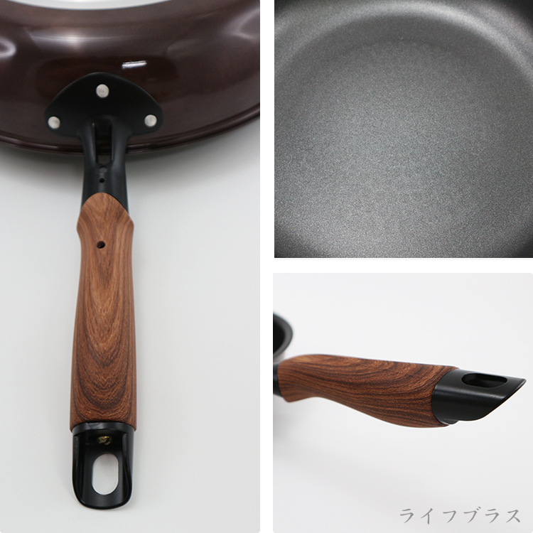日本製 和樂亭IH大金不沾平底鍋-20cm, , large