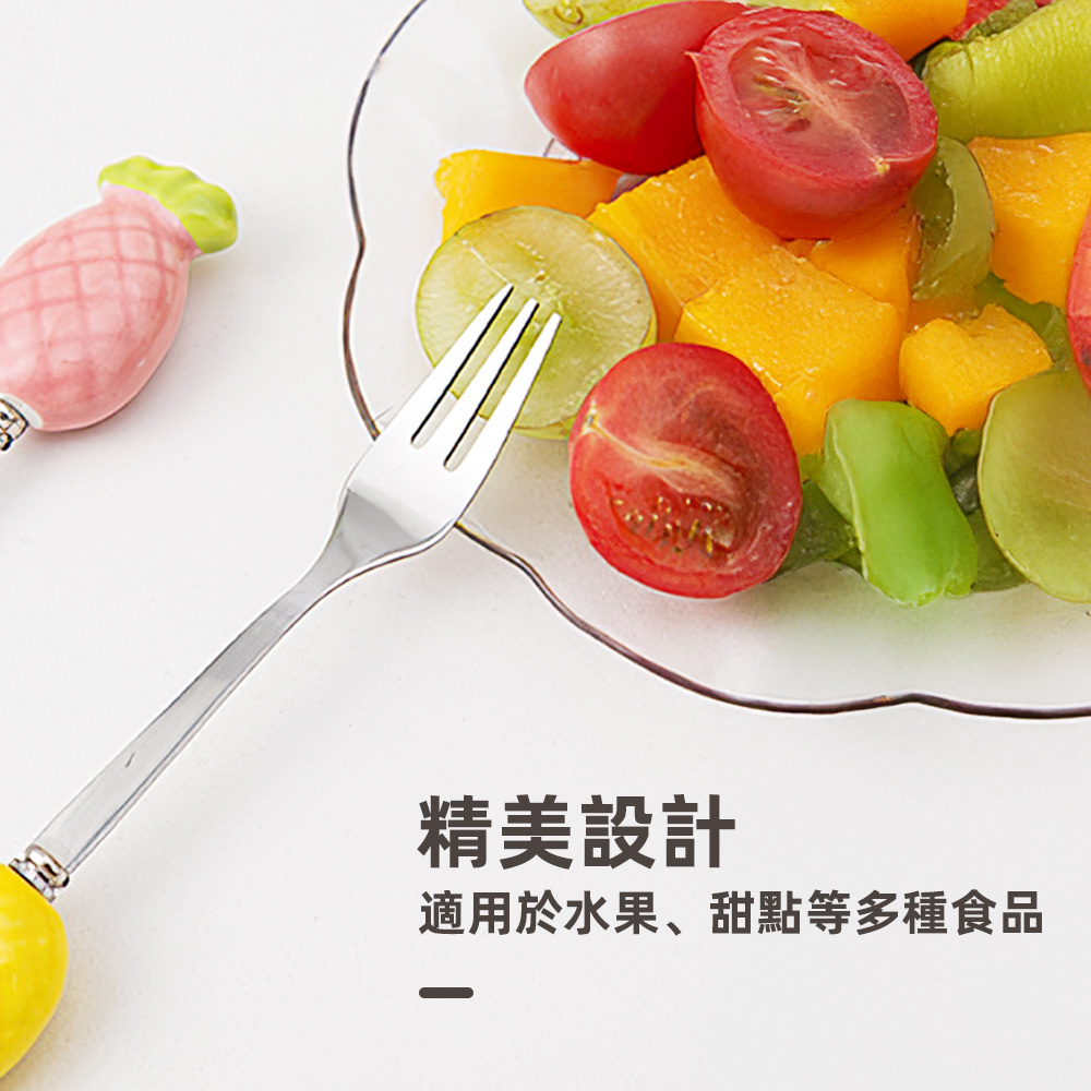 ceramic-fruit-fork-set, , large