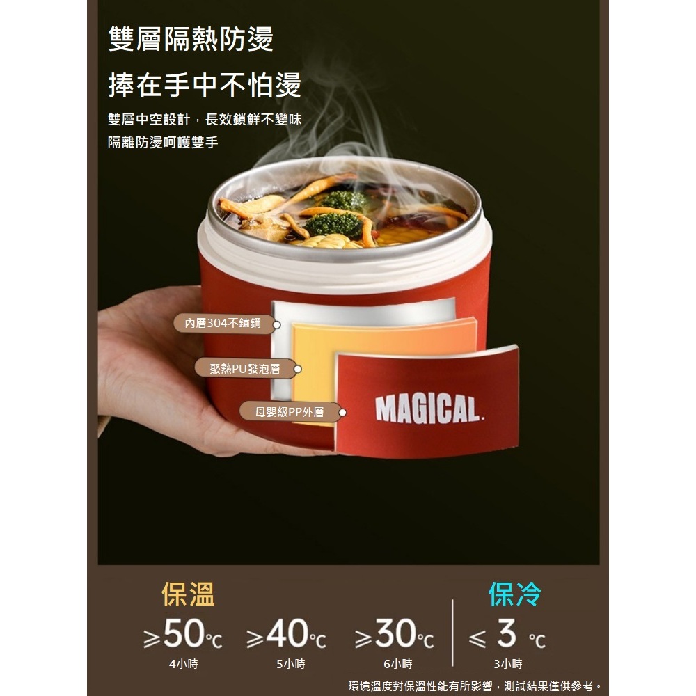 【A&R】日式304不鏽鋼便當盒1600ML 二入組 紅色白邊保溫款, , large