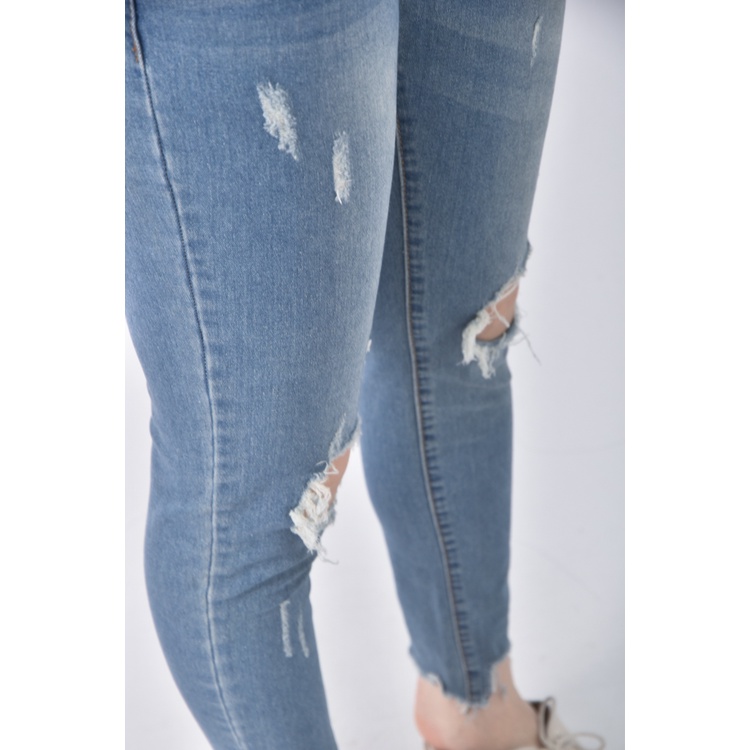 (M) someone jeans and fashion丹寧牛仔質感藍色長褲二手衣, , large