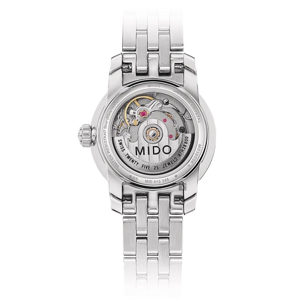 MIDO 美度 Baroncelli 羅馬機械女錶-25mm  M0390071101300, , large