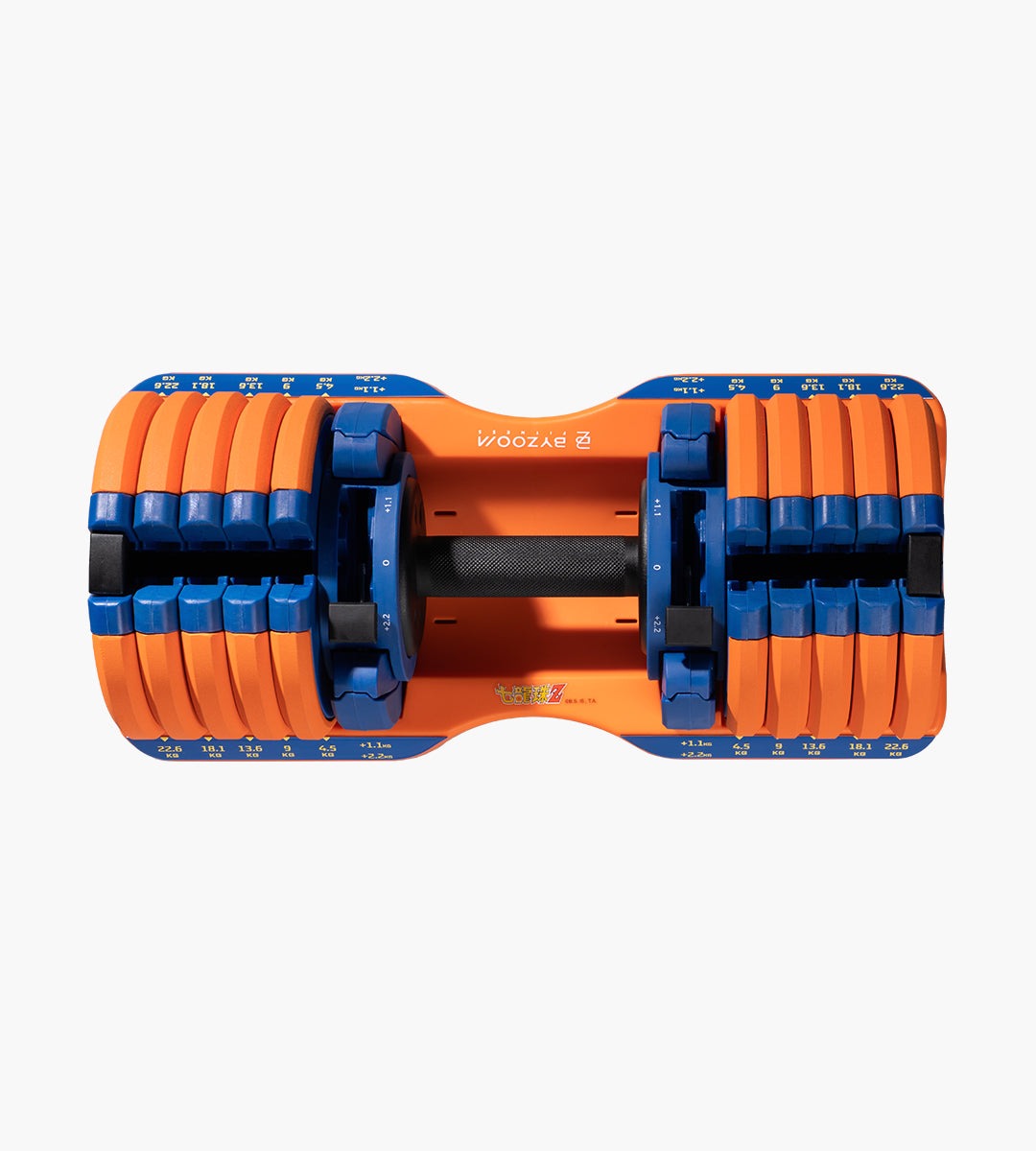 【BYZOOM FITNESS】七龍珠Z 25kg(55LB)15段重量 可調式啞鈴 (悟空款), , large
