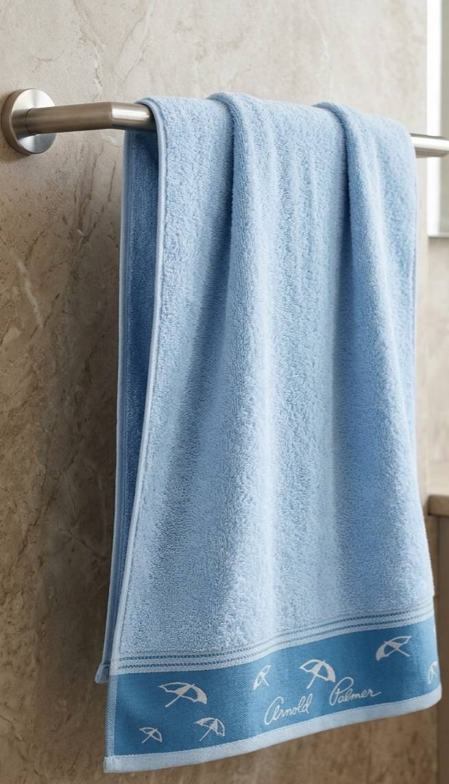 凱美棉業｜ MIT台灣製 簡約款雨傘牌 LOGO浴巾 品牌授權, , large