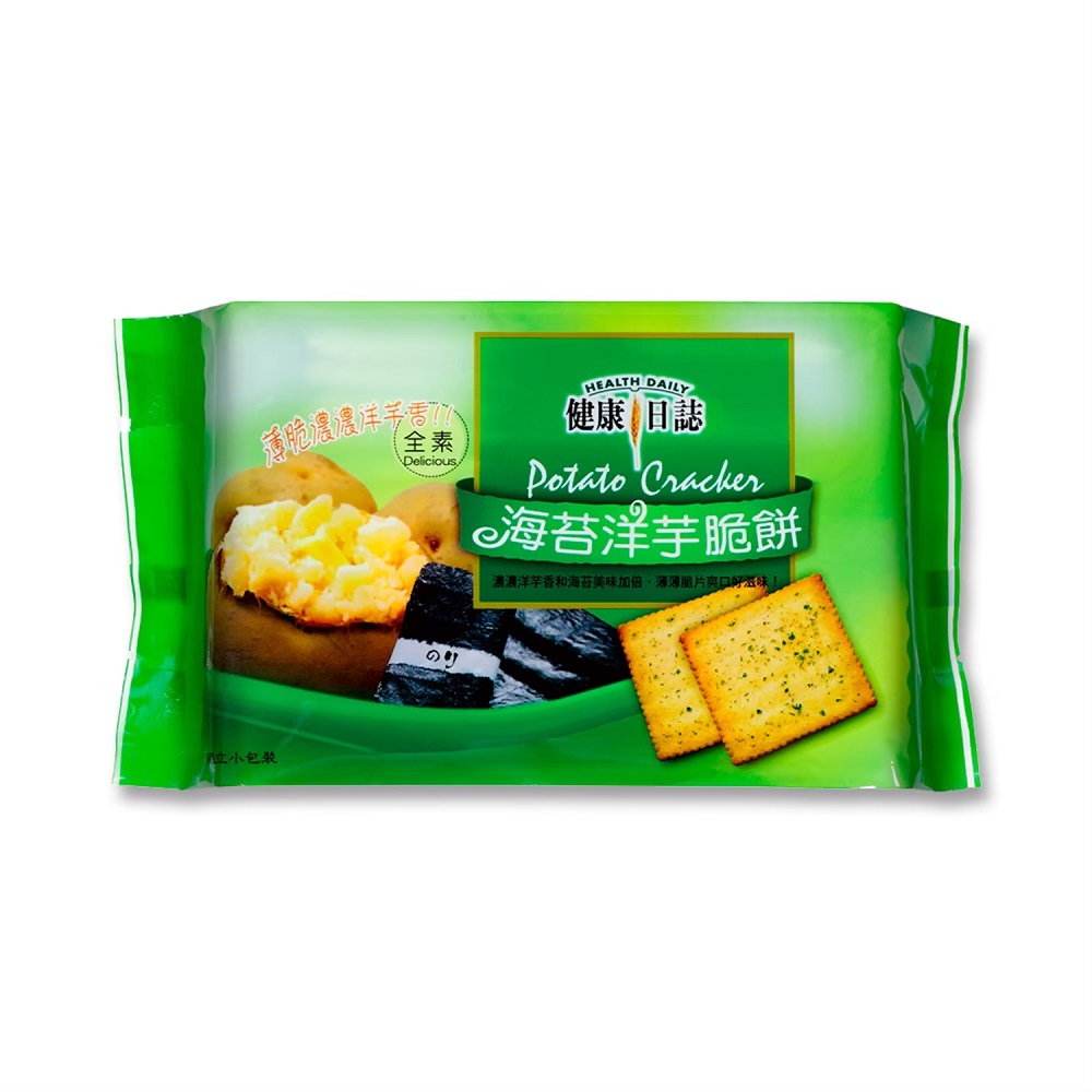 POTATO CRACKERS(SEAWEED FLAVOUR), , large