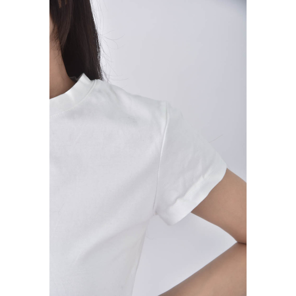 (S) 【粿粿私服】somerz白色短袖上衣二手衣, , large