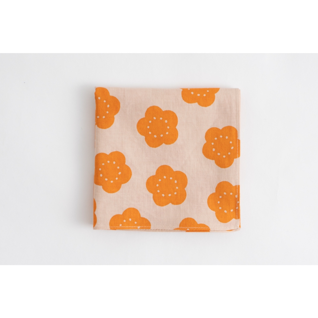 日本製 KAMAWANU Furoshiki 風呂敷/包袱布 全棉 方巾 手巾 多功能手帕 50x50 cm (梅), , large