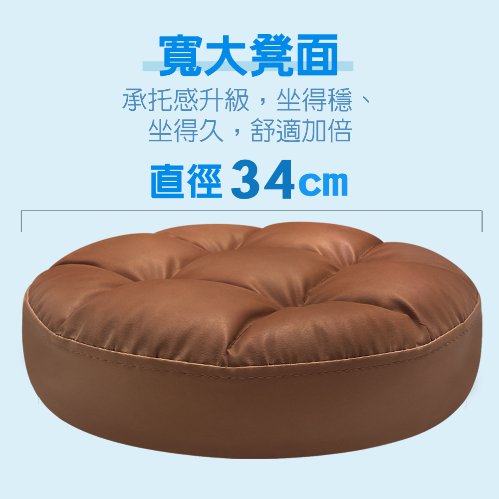 【G+居家】免組裝 動感滑輪萬用椅-黑管-白色(2吋純黑輪), , large