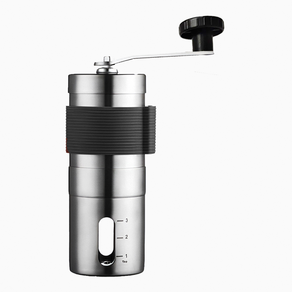 【上手家居】手搖磨豆機 不鏽鋼原色(研磨機/手磨咖啡機), , large