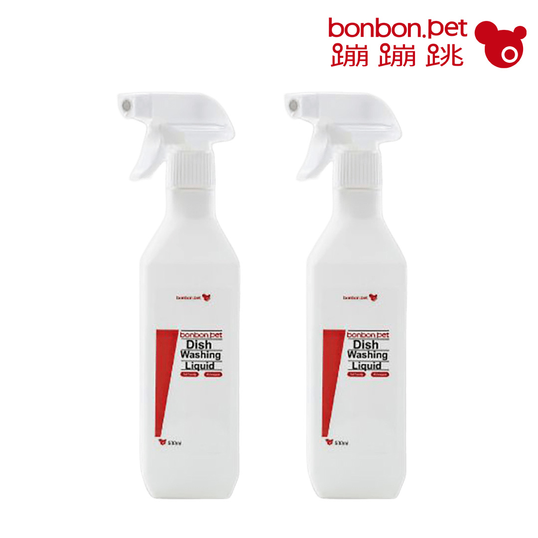 Pet-Friendly Foaming Dish Soap 500ml x 2 Bottles (Safe for Humans and Pets)