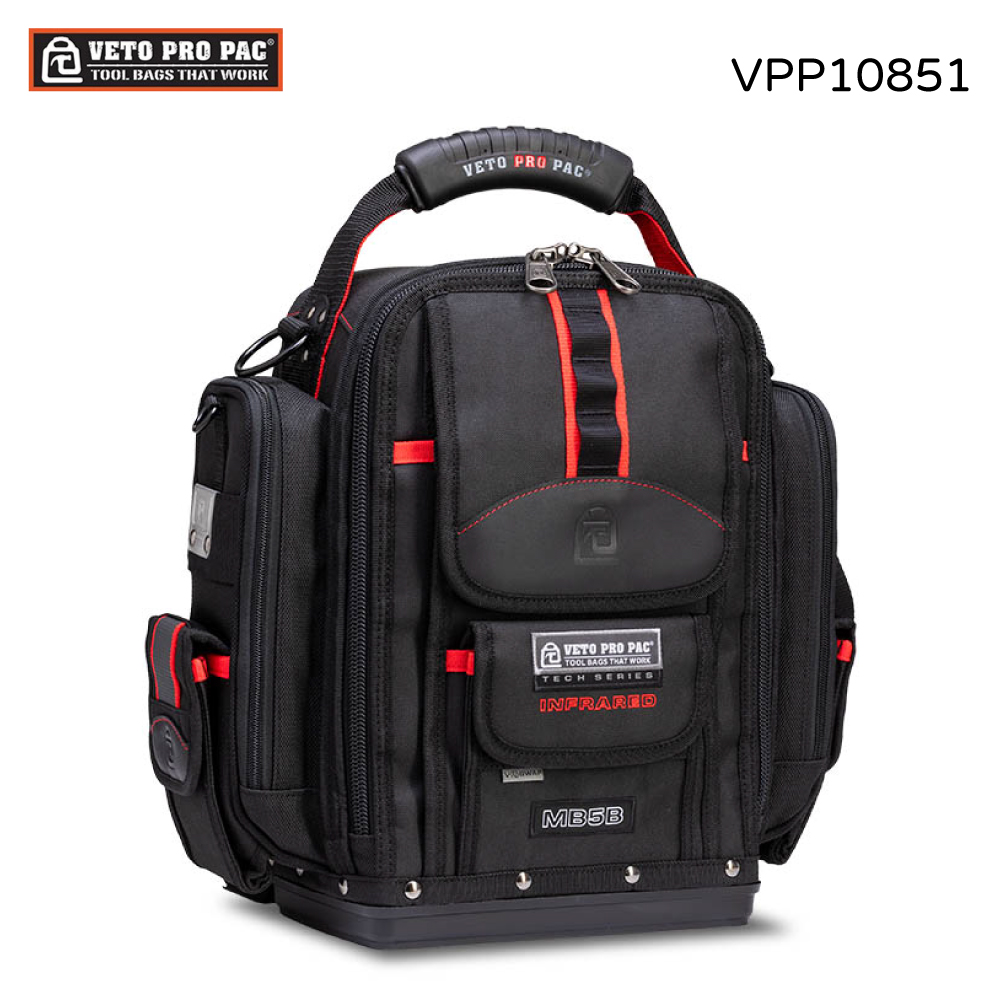 [VETO PRO PAC 維托] 工具後背包 黑紅 MB5B INFRARED/VPP10851