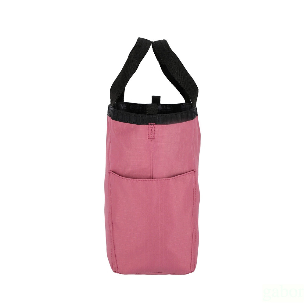 Lesportsac Small Reversible Pocket Tote 小型雙面托特包 送禮-桃紅色, , large