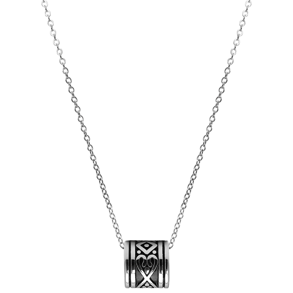 【快速出貨】法國 ROCHET TALISMAN系列 不銹鋼男士項鍊 HP57, , large