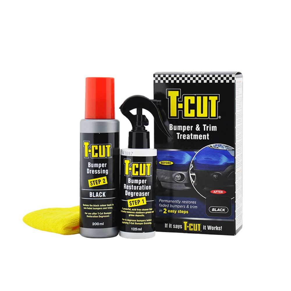 英國 T-CUT保桿/飾條色澤復原組 塑膠保桿漆劑