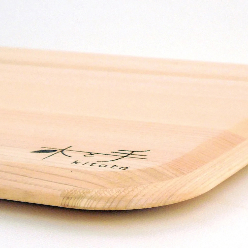 【KITOTE】日本製超輕量檜木砧板33×20cm(日本奈良產檜木/可進洗碗機), , large