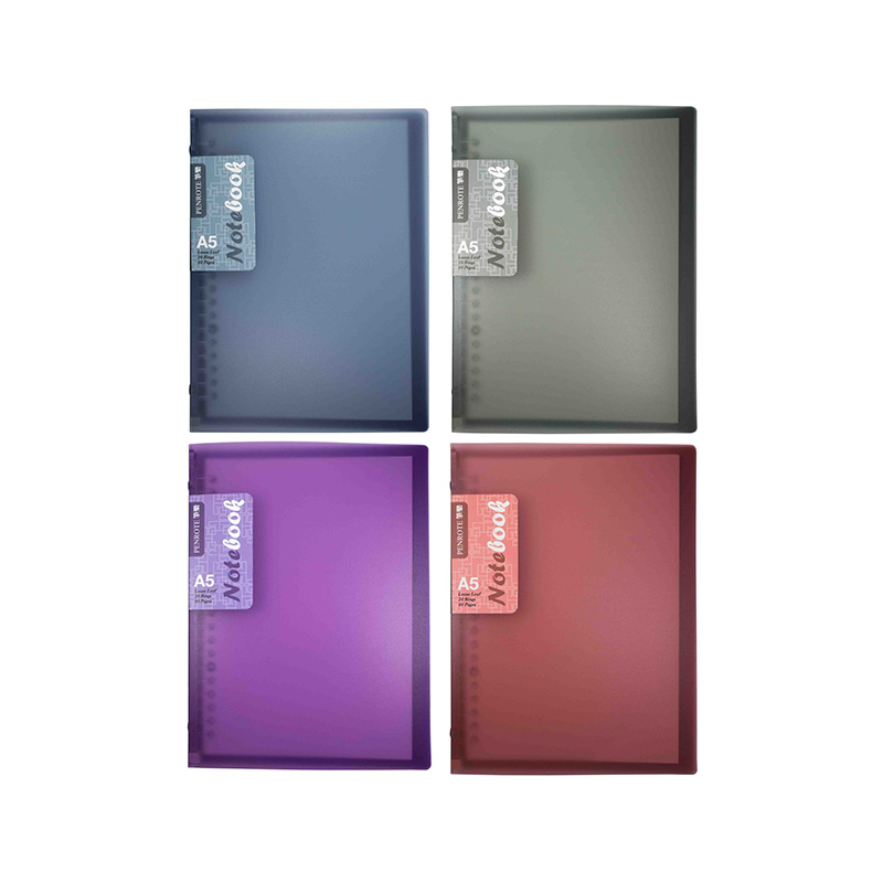 【PENROTE 筆樂】A5-20孔活頁筆記本 藍, , large