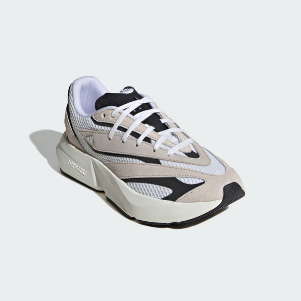 Adidas Lightblaze 女 慢跑鞋 運動鞋 跑鞋 彈力 緩震 灰黑白 [JH6962], , large