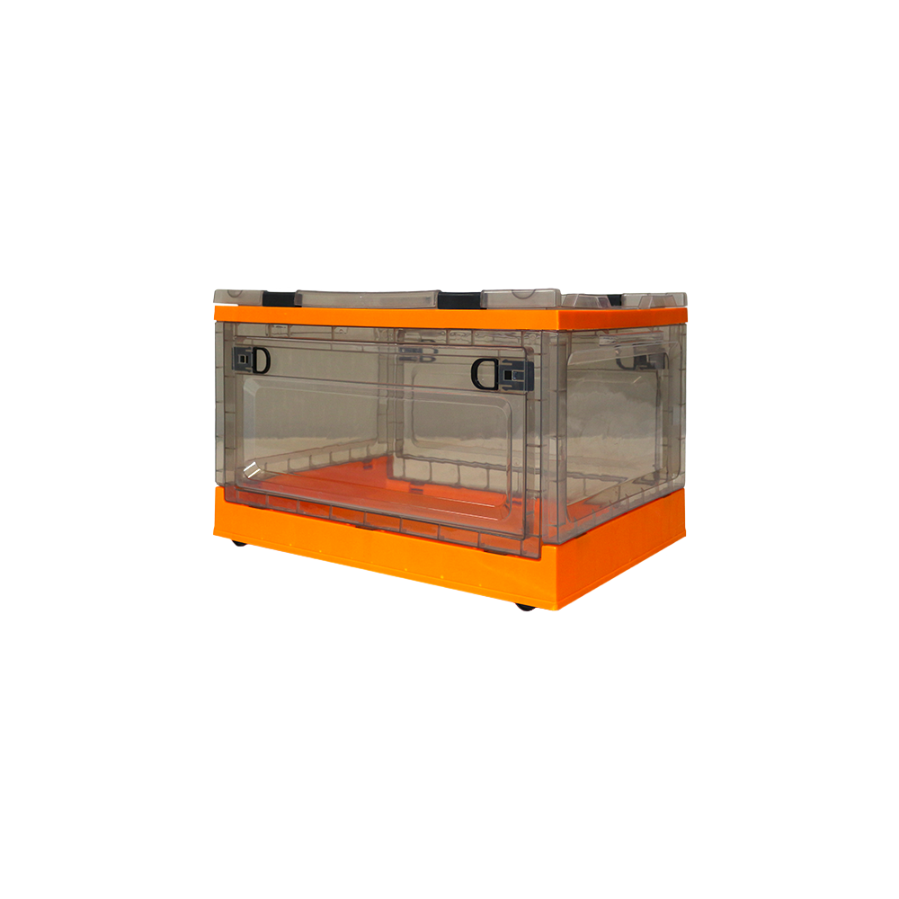 Tri-Fold Foldable Storage Box – Orange, , large