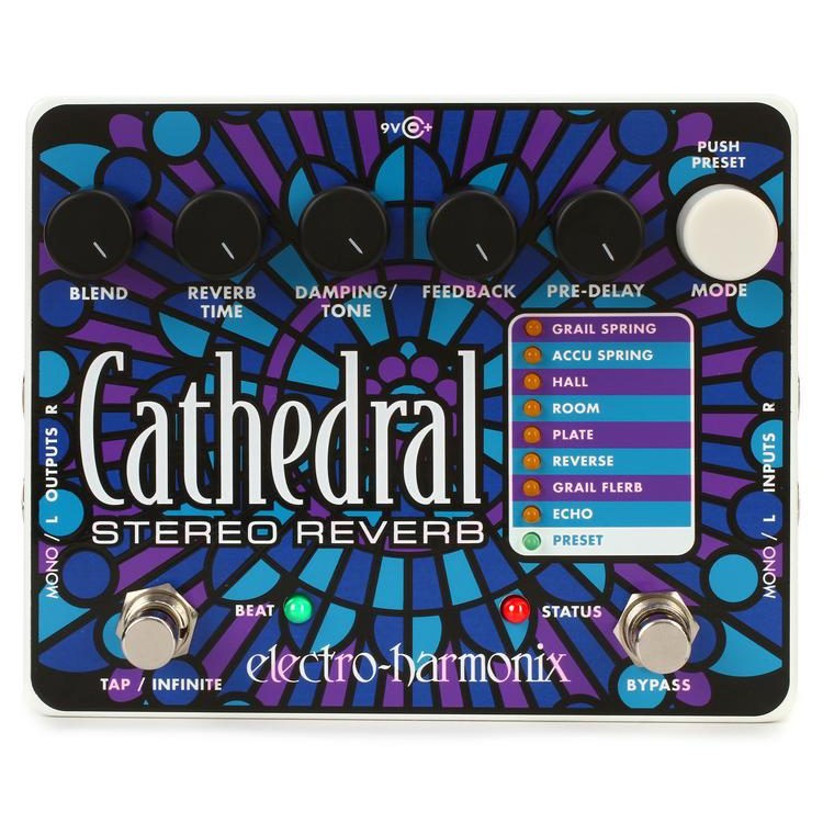 Electro Harmonix Cathedral 空間系效果器【敦煌樂器】, , large