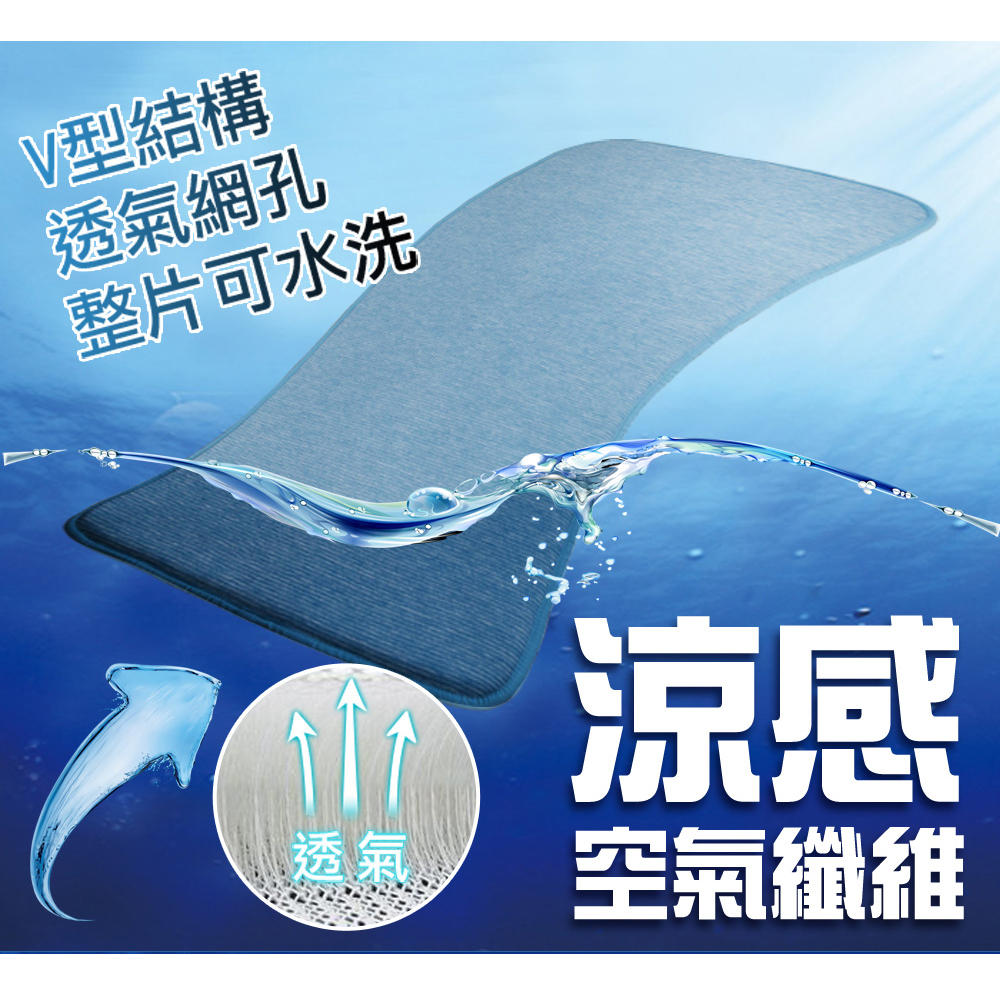 【日本旭川】AIRFit氧活力涼感空氣座墊1.2cm(整組賣場) 水洗坐墊 涼墊 涼坐墊 日本技術 3D立體透氣, , large