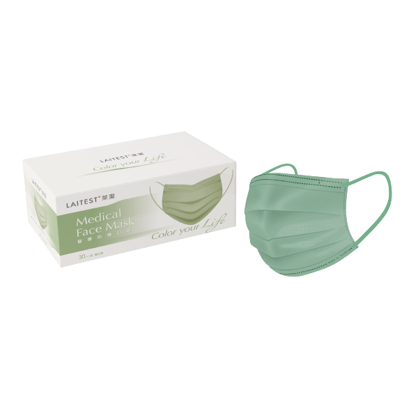 LAITEST MEDICAL FACE MASK(Glaze green), , large