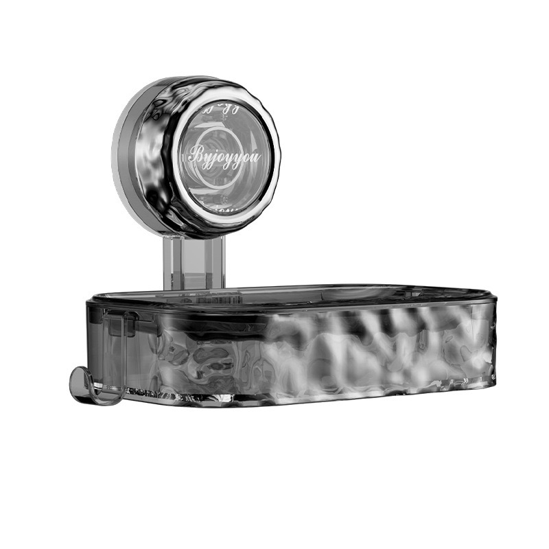 single layer soap dish (gray)