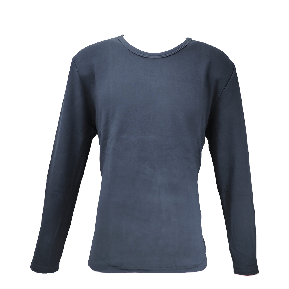 男德絨圓領厚保暖衣-K810-灰色-XL-2件, , large