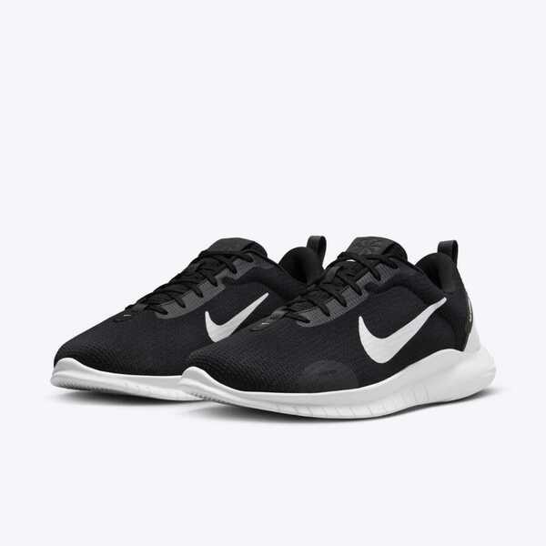 Nike Flex Experience RN 12 Wide 男 慢跑鞋 運動 寬楦 黑白 [DV0744-004], , large
