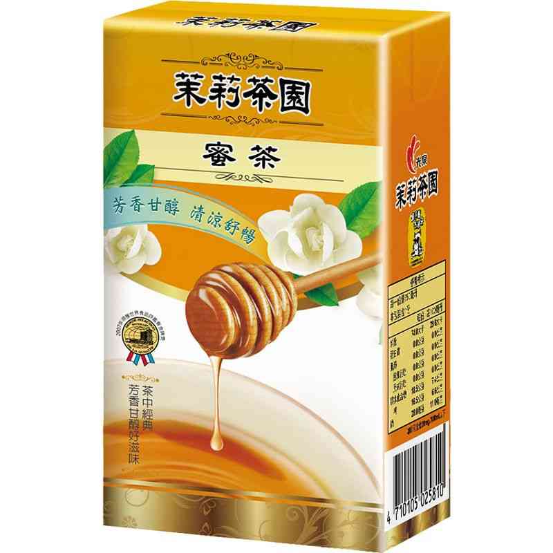 茉莉茶園蜜茶 250ml, , large