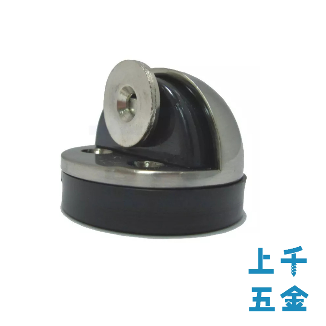 門檔 半圓 防撞門檔 高級門停 KVS-300專利磁鐵門擋 銀色 戶檔 門止 門吸 半圓緩衝門檔, , large