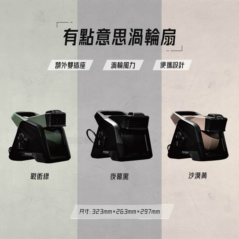 【樂活不露】有點意思渦輪扇 【顏色隨機】 三色TF-01S/02G/03B 三段風速 強勁氣流 循環風扇 電扇, , large