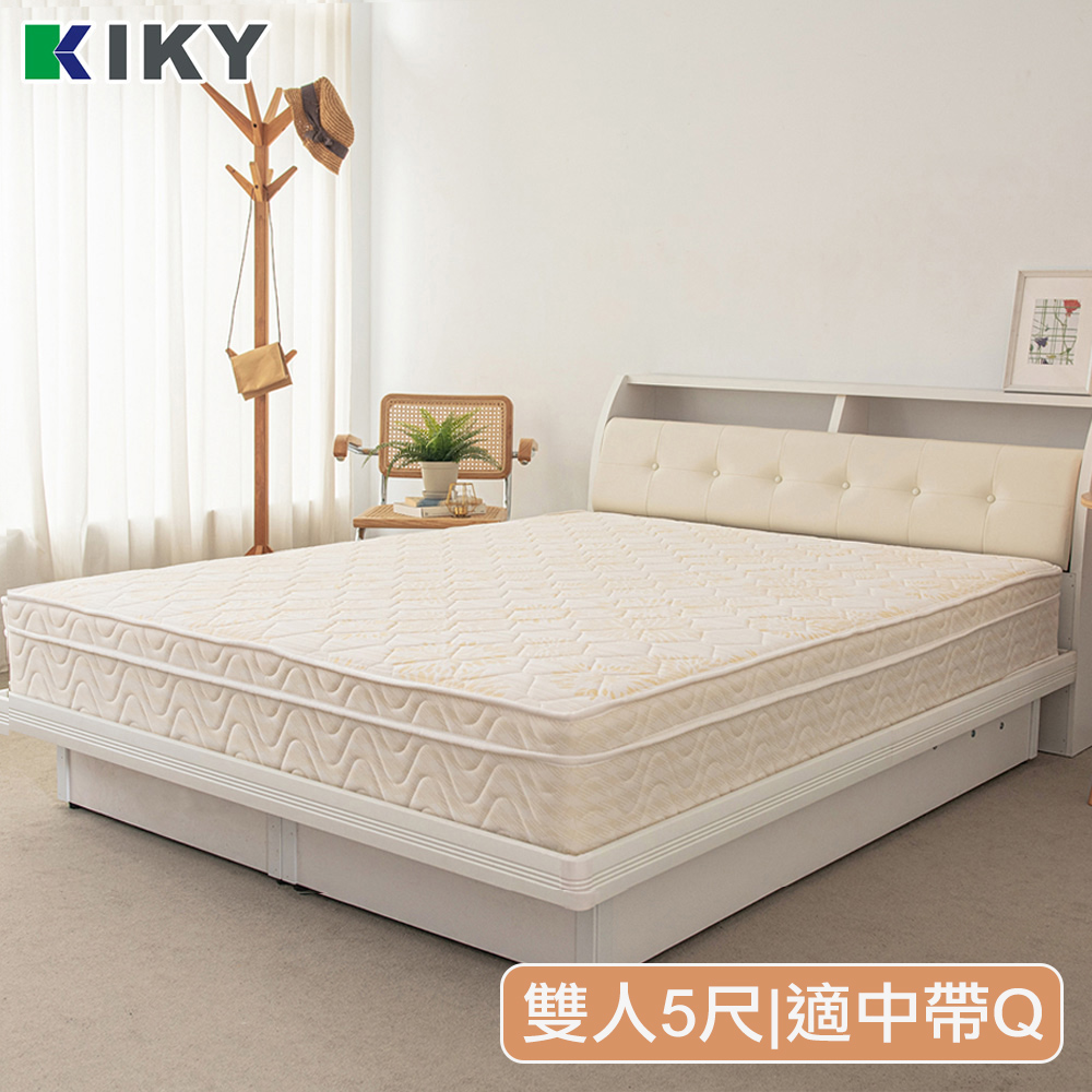 【KIKY】浪漫滿屋乳膠三線蜂巢式獨立筒床墊, , large